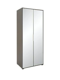 Very Home Mila Mirror 2 Door Wardrobe - FSC® Certified -Oleu Furniture Shop V5ZV9 SQ3 0000000005 GREY SLa