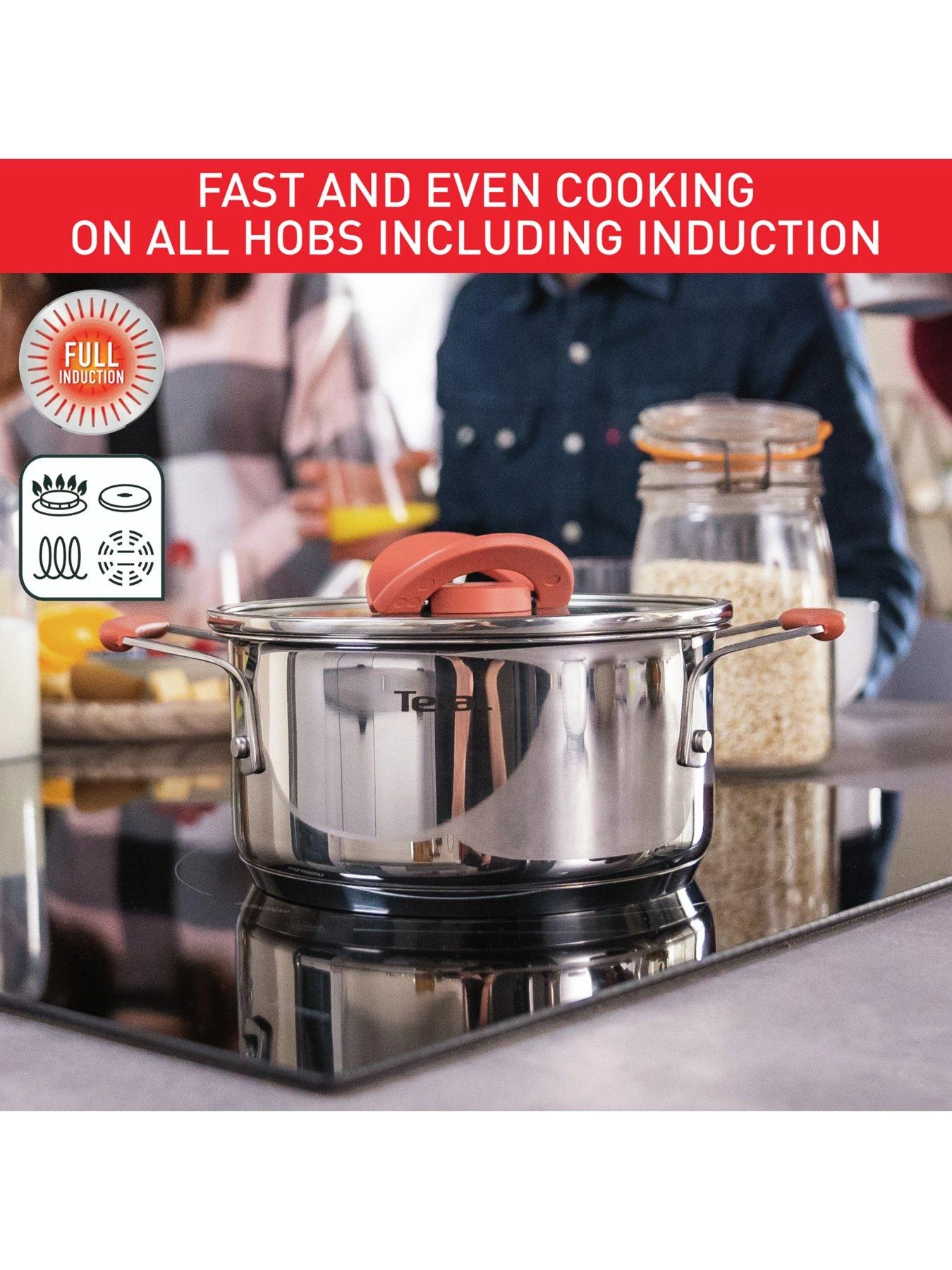 Tefal Optispace 6 Piece Set Austral 7 Tefal Optispace 6 Piece Set Austral - Image 5