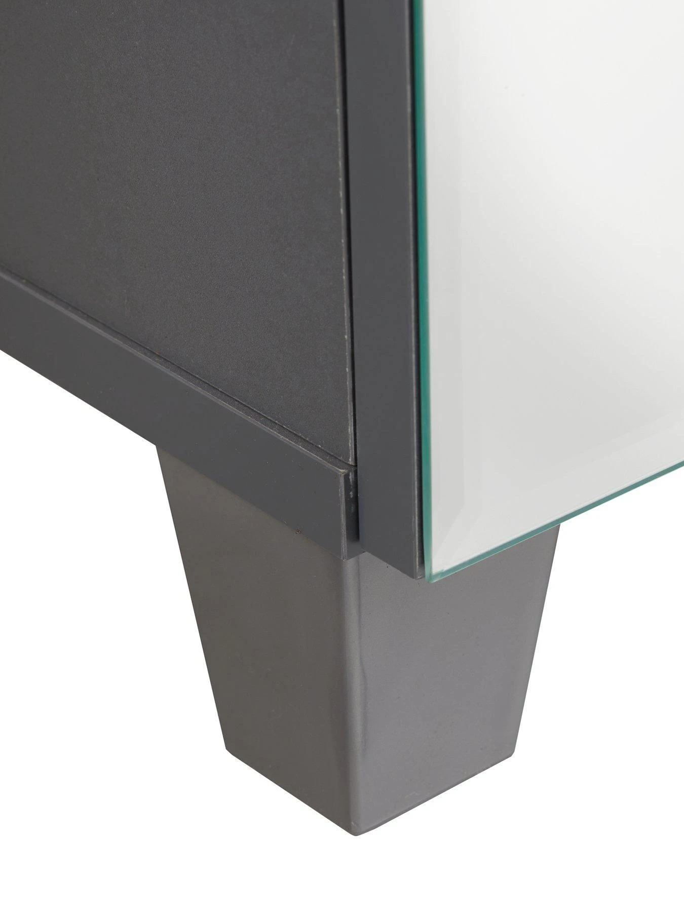 Very Home Bellagio 7 Drawer Dressing Table With Mirrored Fronts - Grey Or White - FSC® Certified 8 Very Home Bellagio 7 Drawer Dressing Table With Mirrored Fronts - Grey Or White - FSC® Certified - Image 6