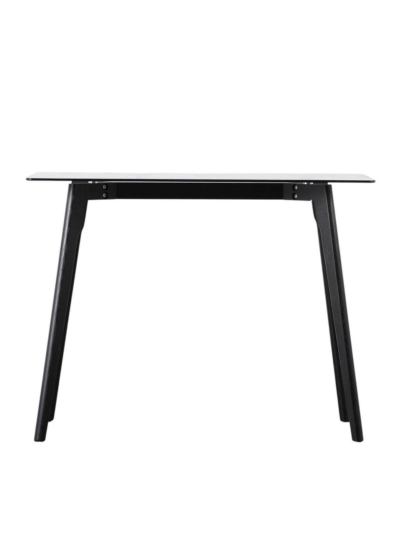 Gallery Simard Glass Top Desk - Black 5 Gallery Simard Glass Top Desk - Black - Image 3