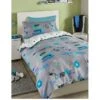 Bedlam Game Glow In The Dark Single Duvet Cover Set - Multi -Oleu Furniture Shop V7B92 SQ2 0000000029 MULTI SLf
