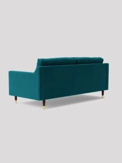 Swoon Rieti 2 Seater Sofa -Oleu Furniture Shop V7F2B SQ4 0000000665 KINGFISHER RSr
