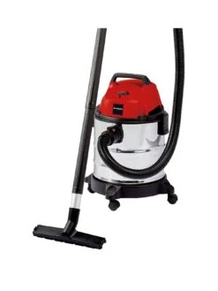 Einhell Corded 20L Stainless Steel Wet & Dry Vac - TC-VC 1820 S