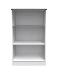 SWIFT Verve Ready Assembled Bookcase - White - FSC® Certified