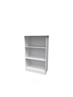 SWIFT Verve Ready Assembled Bookcase - White - FSC® Certified 11 SWIFT Verve Ready Assembled Bookcase - White - FSC® Certified -Oleu Furniture Shop V7QL9 SQ3 0000000013 WHITE SLd