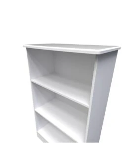 SWIFT Verve Ready Assembled Bookcase - White - FSC® Certified 12 SWIFT Verve Ready Assembled Bookcase - White - FSC® Certified -Oleu Furniture Shop V7QL9 SQ4 0000000013 WHITE SLd1