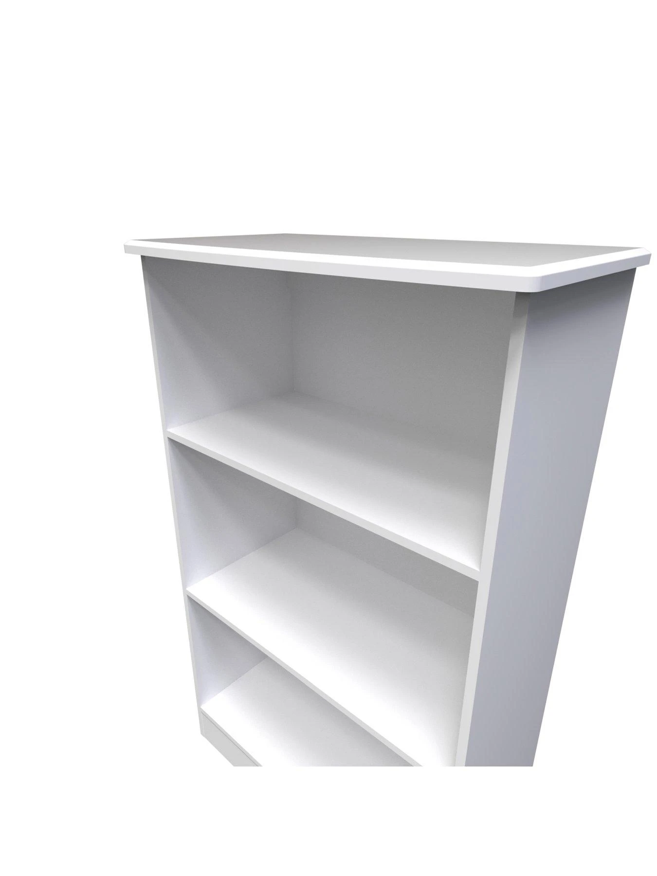 SWIFT Verve Ready Assembled Bookcase - White - FSC® Certified 6 SWIFT Verve Ready Assembled Bookcase - White - FSC® Certified - Image 4