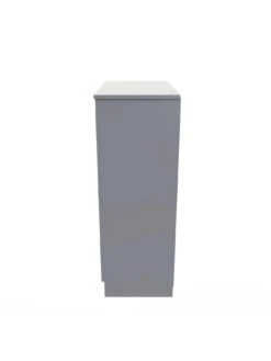 SWIFT Elton Ready Assembled 4 Drawer Deep Chest - FSC® Certified -Oleu Furniture Shop V7QNB SQ6 0000000005 GREY SLd2