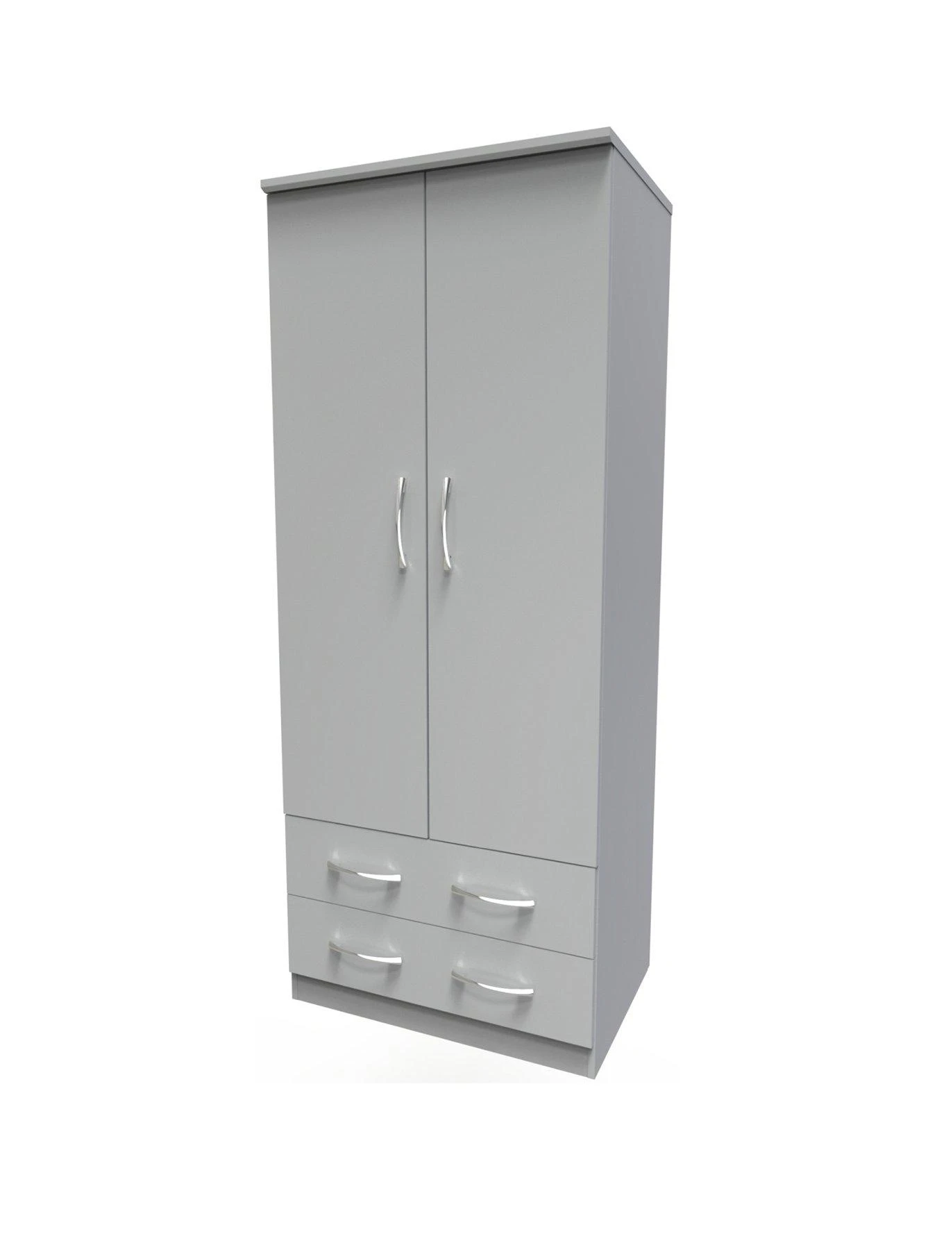 SWIFT Elton Ready Assembled 2 Door, 2 Drawer Wardrobe - FSC® Certified 5 SWIFT Elton Ready Assembled 2 Door, 2 Drawer Wardrobe - FSC® Certified - Image 3