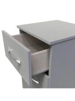 SWIFT Elton Ready Assembled 3 Drawer Bedside Chest - FSC® Certified 13 SWIFT Elton Ready Assembled 3 Drawer Bedside Chest - FSC® Certified -Oleu Furniture Shop V7QRU SQ5 0000000005 GREY SLd1