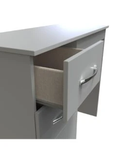 SWIFT Elton Ready Assembled Dressing Table - FSC® Certified -Oleu Furniture Shop V7QSA SQ5 0000000005 GREY SLd1