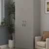 SWIFT Elton Ready Assembled 2 Door Wardrobe - FSC® Certified -Oleu Furniture Shop V7QSD SQ1 0000000005 GREY SLf