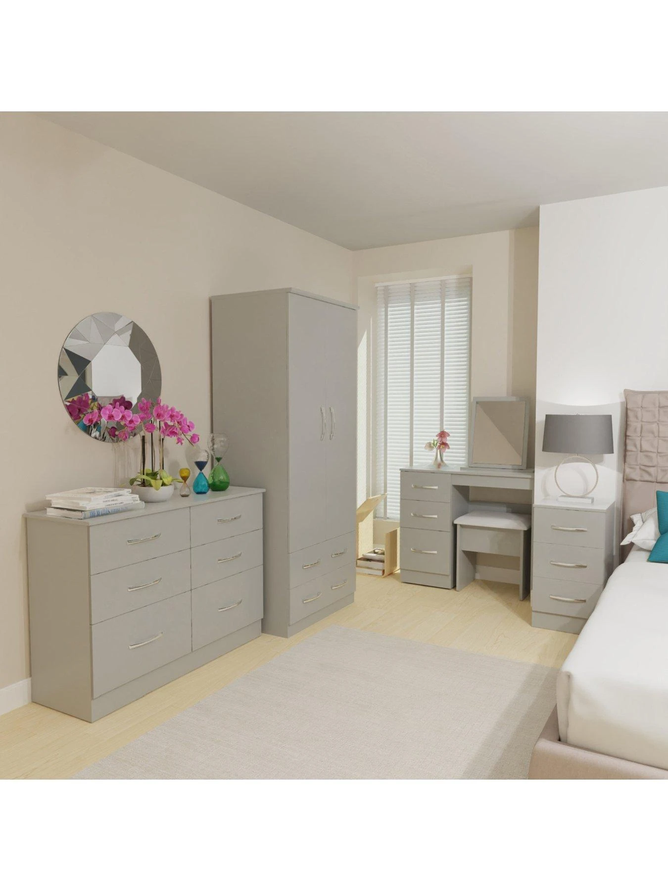 SWIFT Elton Ready Assembled 2 Door Wardrobe - FSC® Certified 8 SWIFT Elton Ready Assembled 2 Door Wardrobe - FSC® Certified - Image 6