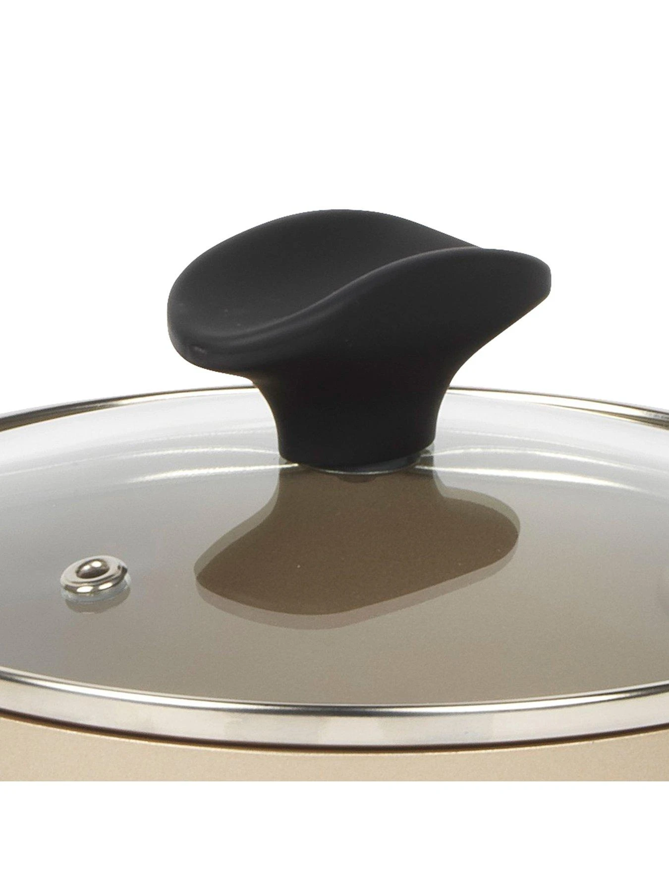 Salter Olympus 16 Cm Saucepan With Tempered Glass Lid 4 Salter Olympus 16 Cm Saucepan With Tempered Glass Lid - Image 2