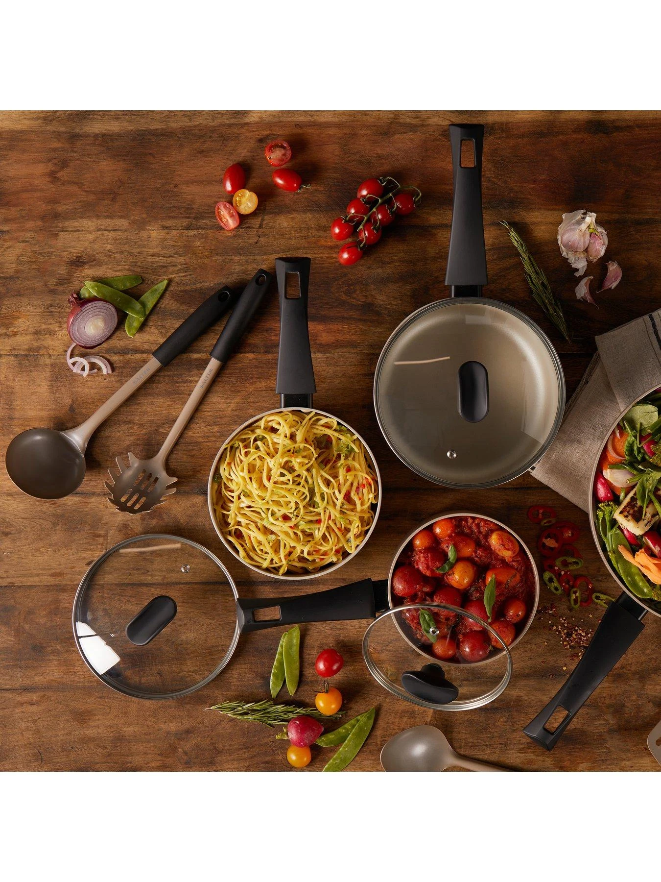 Salter Olympus 16 Cm Saucepan With Tempered Glass Lid 7 Salter Olympus 16 Cm Saucepan With Tempered Glass Lid - Image 5