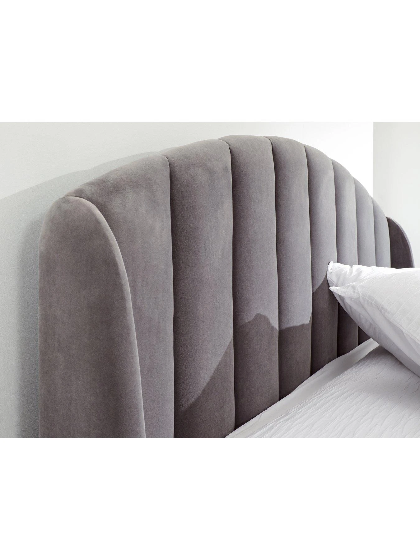 GFW Pettine End Lift Ottoman Bed - Grey 7 GFW Pettine End Lift Ottoman Bed - Grey - Image 5