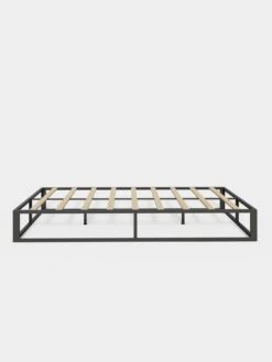 GFW Platform Double Bed - Black -Oleu Furniture Shop V7V2V SQ4 0000000004 BLACK SLd1