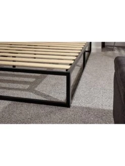 GFW Platform Double Bed - Black -Oleu Furniture Shop V7V2V SQ6 0000000004 BLACK SLd3