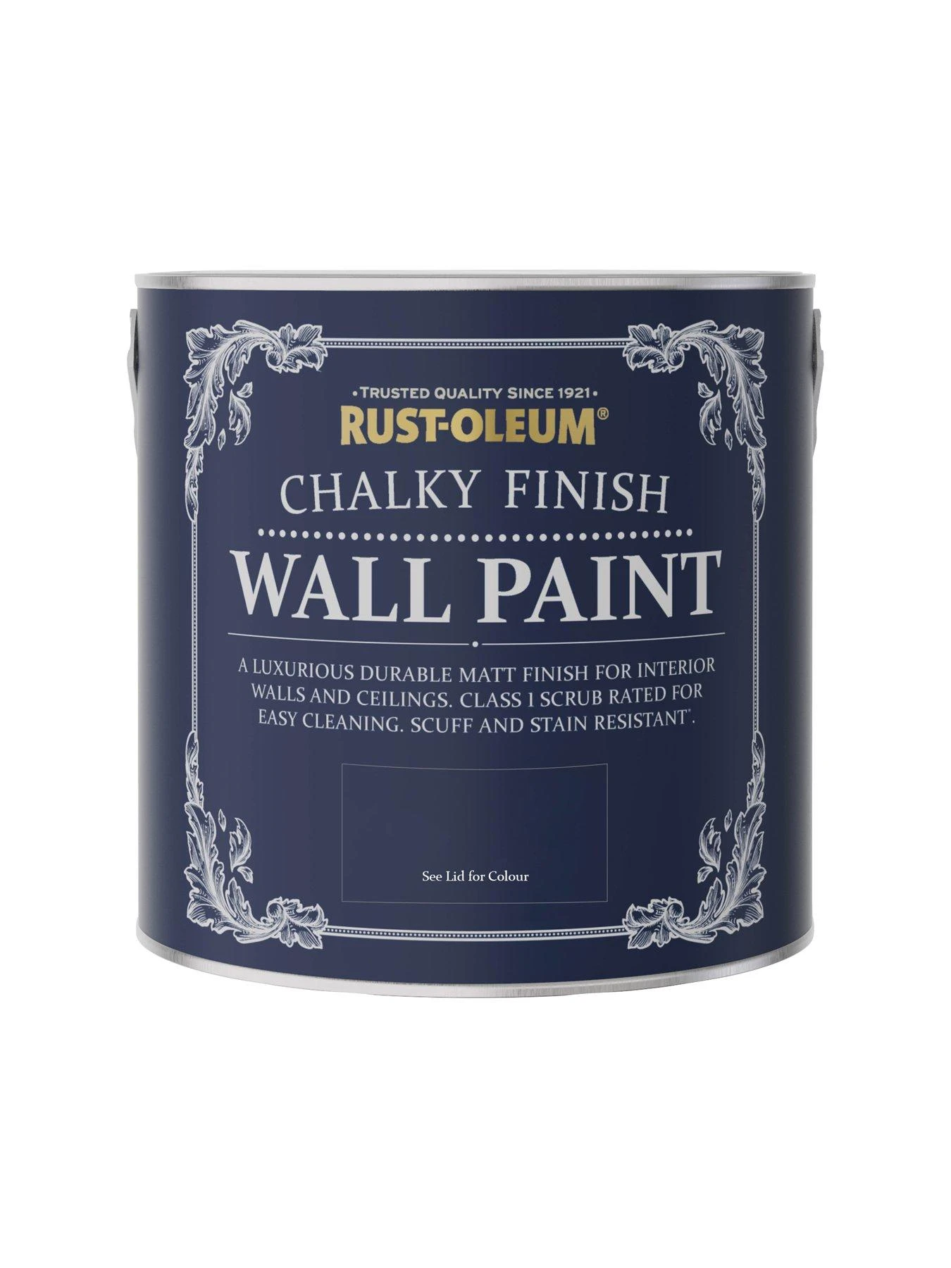 Rust-Oleum Chalky Finish Wall Paint In Still – 2.5-litre Tin 7 Rust-Oleum Chalky Finish Wall Paint In Still – 2.5-litre Tin - Image 5
