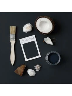 Rust-Oleum Bathroom Wall Paint In Black Sand – 2.5-litre Tin -Oleu Furniture Shop V7Y28 SQ4 0000015408 BLACK SAND SLd1