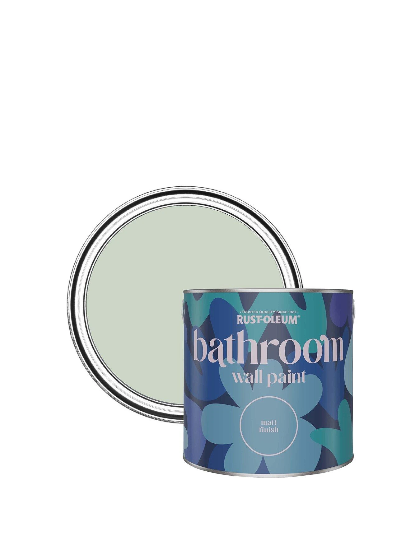 Rust-Oleum Bathroom Wall Paint In Laurel Green – 2.5-litre Tin 3 Rust-Oleum Bathroom Wall Paint In Laurel Green – 2.5-litre Tin