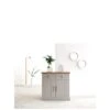 GFW Kendal Compact Sideboard - Grey -Oleu Furniture Shop V7Y72 SQ1 0000000005 GREY SLf