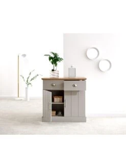 GFW Kendal Compact Sideboard - Grey -Oleu Furniture Shop V7Y72 SQ2 0000000005 GREY RSr