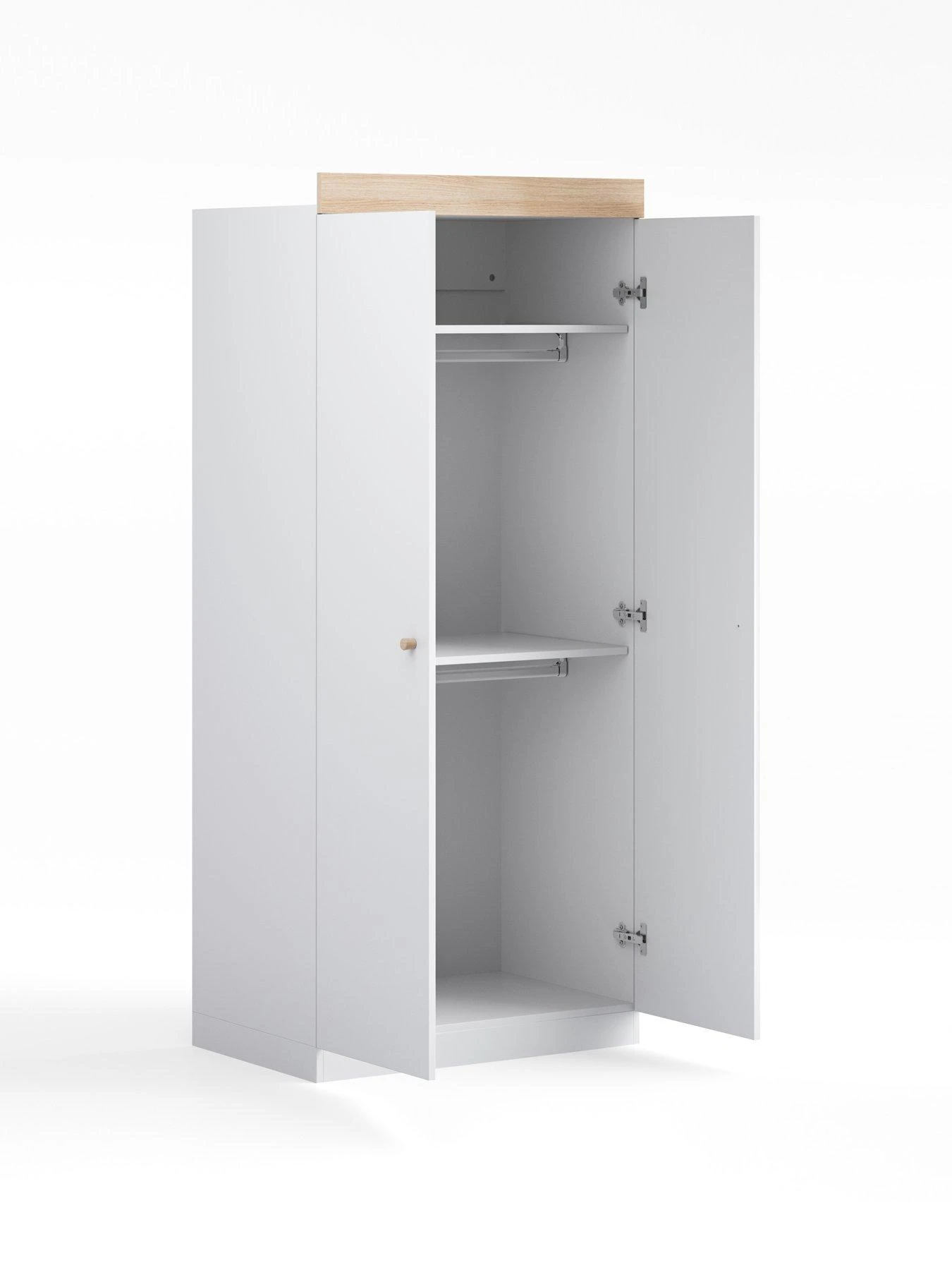 Little Acorns Burlington Double Wardrobe 4 Little Acorns Burlington Double Wardrobe - Image 2