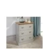 GFW Kendal 3 Drawer Chest - Grey 2 GFW Kendal 3 Drawer Chest - Grey -Oleu Furniture Shop V84DH SQ1 0000000005 GREY SLf