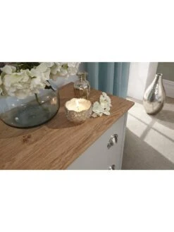 GFW Kendal 3 Drawer Chest - Grey -Oleu Furniture Shop V84DH SQ5 0000000005 GREY SLd1