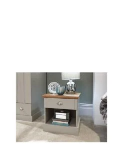 GFW Kendal 1 Drawer Bedside Chest