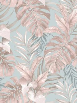 Muriva Teeva Jungle Wallpaper -Oleu Furniture Shop V8O9Z SQ2 0000000027 DUCK EGG SLd