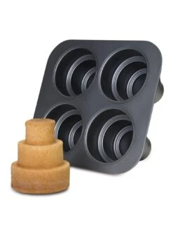KitchenCraft 3-Tier Cupcake Pan -Oleu Furniture Shop V8RMJ SQ2 0000000005 GREY SLd