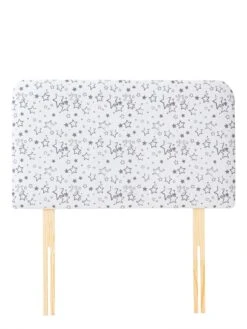 Airsprung New Star Print Divan Set With Guest Bed, Headboard And Mattress -Oleu Furniture Shop V93KR SQ6 0000000005 GREY SLd3