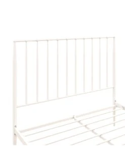 Dorel Home Giulia Modern Metal Double Bed Frame - White -Oleu Furniture Shop V9CRK SQ6 0000000013 WHITE SLd3