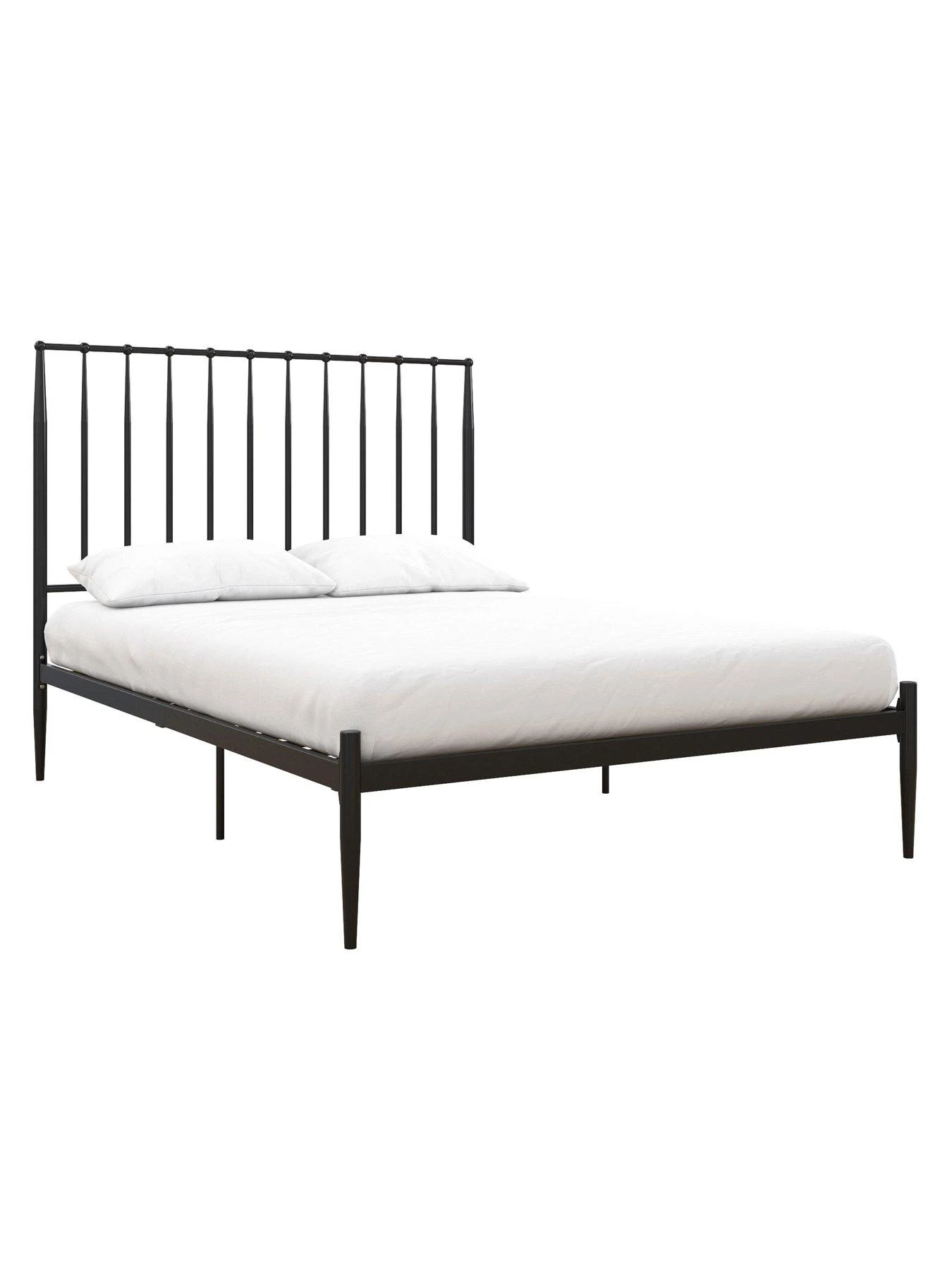 Dorel Home Giulia Modern Metal King Size Bed - Black 6 Dorel Home Giulia Modern Metal King Size Bed - Black - Image 4