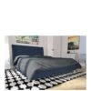 Dorel Home Thea King Linen Bed -Oleu Furniture Shop V9D23 SQ1 0000000020 BLUE SLa