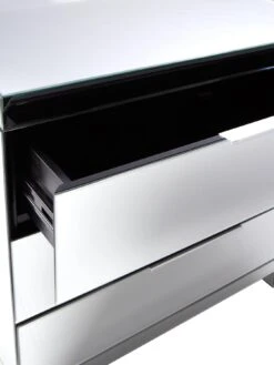 Rialto Mirrored 3 Drawer Chest 11 Rialto Mirrored 3 Drawer Chest -Oleu Furniture Shop V9VB9 SQ5 0000002051 MIRROR SLd1