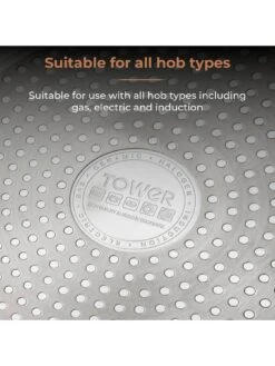 Tower Cavaletto 5-Piece Pan Set – Black -Oleu Furniture Shop V9ZK7 SQ7 0000000004 BLACK SLd5