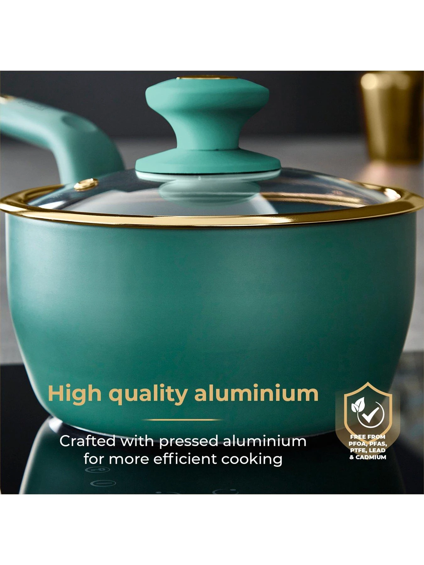 Tower Cavaletto 5-Piece Pan Set – Jade 7 Tower Cavaletto 5-Piece Pan Set – Jade - Image 5