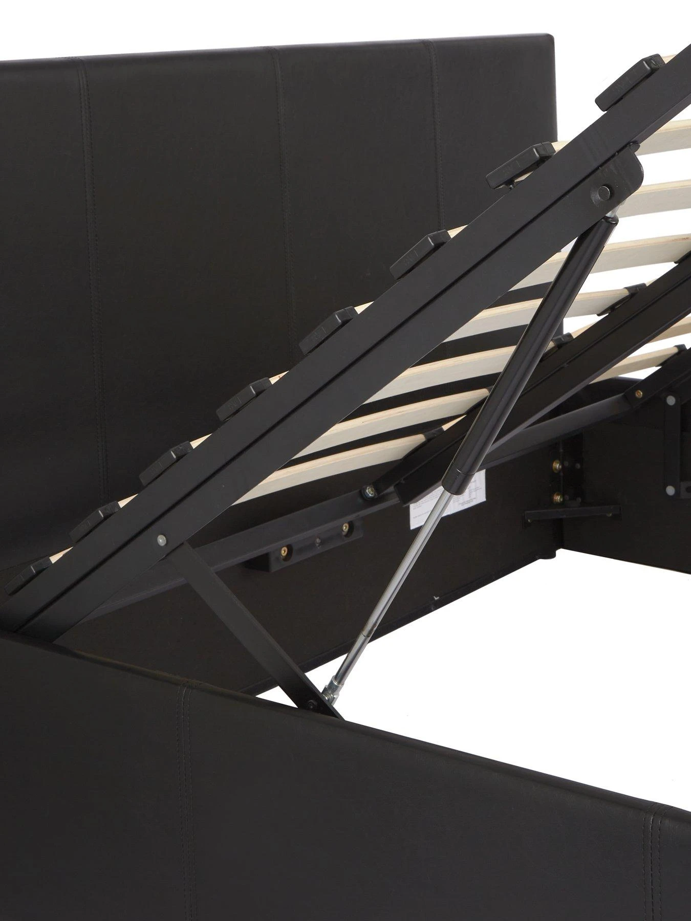 Very Home Marston Faux Leather Lift Up Ottoman Bed Frame With Mattress Options (Buy And SAVE!) - Black - FSC® Certified 7 Very Home Marston Faux Leather Lift Up Ottoman Bed Frame With Mattress Options (Buy And SAVE!) - Black - FSC® Certified - Image 5