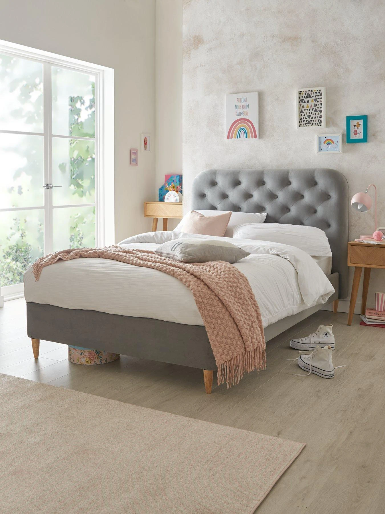Very Home Easton Small Double Bed With Mattress Option (Buy And SAVE!) 3 Very Home Easton Small Double Bed With Mattress Option (Buy And SAVE!)