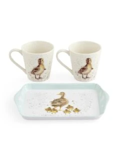 ROYAL WORCESTER Wrendale Lovely Mum Mug And Tray Set 12 ROYAL WORCESTER Wrendale Lovely Mum Mug And Tray Set -Oleu Furniture Shop VAC0O SQ4 0000000013 WHITE SLd2