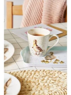 ROYAL WORCESTER Wrendale Lovely Mum Mug And Tray Set 15 ROYAL WORCESTER Wrendale Lovely Mum Mug And Tray Set -Oleu Furniture Shop VAC0O SQ7 0000000013 WHITE SLd5