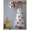 Catherine Lansfield Christmas Robins Kids Apron & Hat
