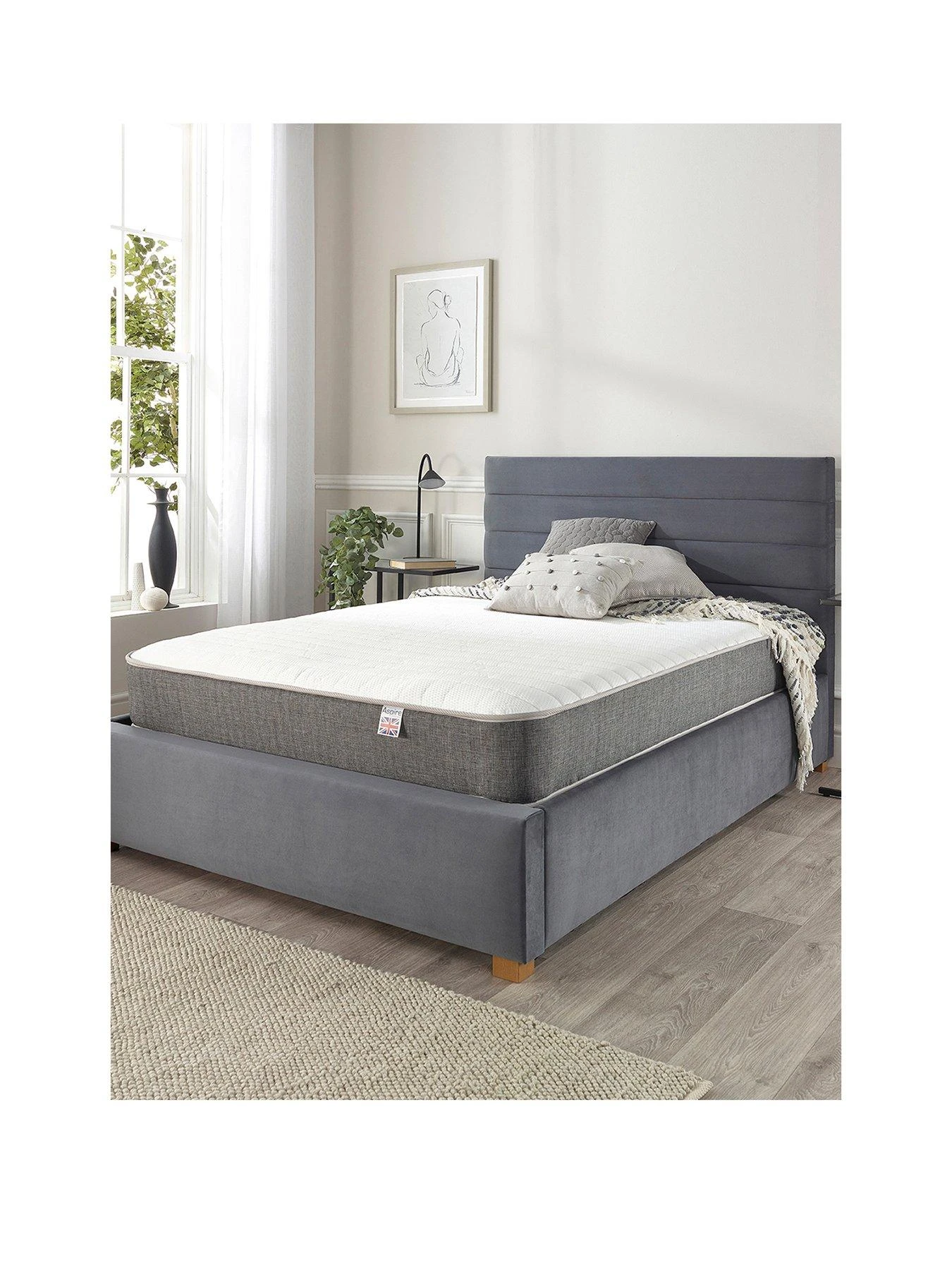 Aspire 3000 Memory Pocket+ Cooler Hybrid Mattress - Medium 3 Aspire 3000 Memory Pocket+ Cooler Hybrid Mattress - Medium