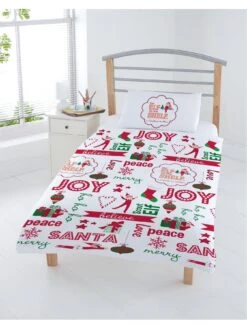 Elf On The Shelf Joy Christmas Duvet Cover Set - Multi