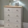 GFW Kendal 2 + 3 Drawer Chest - Grey -Oleu Furniture Shop VB157 SQ1 0000000005 GREY RSr