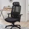 Erik Office Chair 1 Erik Office Chair -Oleu Furniture Shop VBIY9 SQ1 0000000004 BLACK RSr