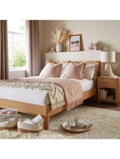 Very Home Carina Bed Frame With Mattress Options (Buy And Save!) - Oak